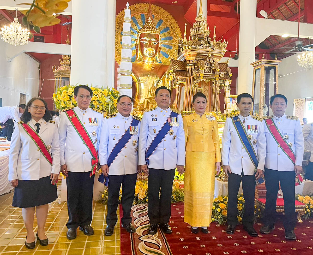 มหาวิทยาลัยแม่โจ้ร่วมพิธีเวียนเทียนสมโภชน้ำพระพุทธมนต์ศักดิ์สิทธิ์ งานเฉลิมพระเกียรติพระบาทสมเด็จพระเจ้าอยู่หัว เนื่องในโอกาสพระราชพิธีมหามงคลเฉลิมพระชนมพรรษา 6 รอบ 28 กรกฎาคม 2567