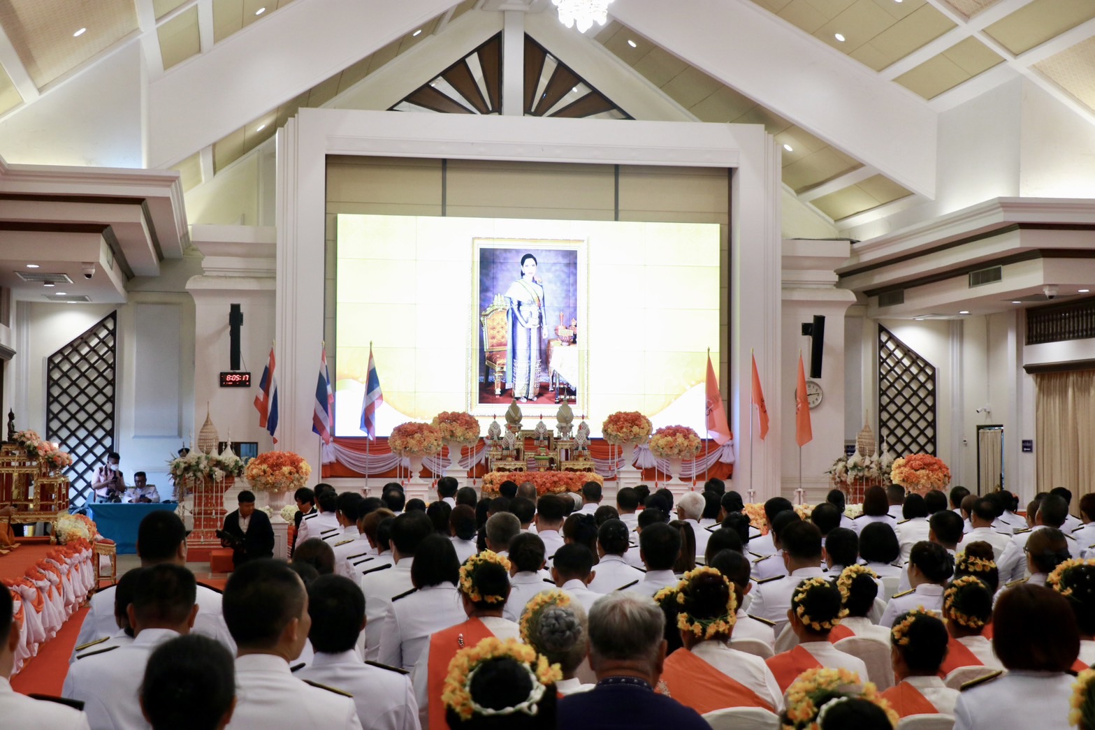 ผู้บริหารมหาวิทยาลัยแม่โจ้เข้าร่วมพิธีเจริญพระพุทธมนต์เฉลิมพระเกียรติ เนื่องในโอกาสวันคล้ายวันประสูติ สมเด็จพระเจ้าน้องนางเธอ เจ้าฟ้าจุฬาภรณวลัยลักษณ์ อัครราชกุมารี กรมพระศรีสวางควัฒน วรขัตติยราชนารี 4 กรกฎาคม 2567